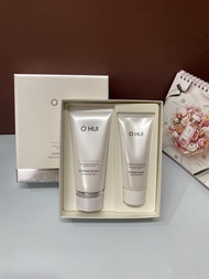 Set sữa rửa mặt Ohui trắng dưỡng trắng dịu nhẹ giúp da sáng mịn trẻ trung của OHUI Extreme Bright C