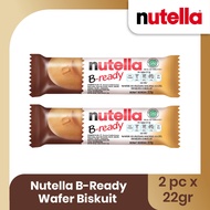 Nutella B-Ready Wafer Biskuit 22gr - TWINPACK