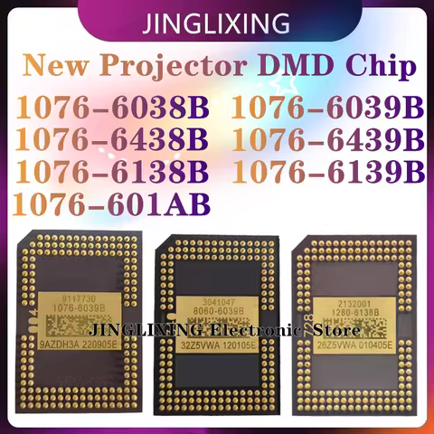 NEW Original Projector DMD Chip 1076-6038B 1076-6039B 1076-6439B 1076-6438B 1076-601AB 1076-6138B 10