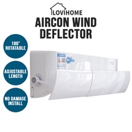 AC Wind Deflector - Air Conditioner Anti-Blowing Shield - Retractable Cover - Aircon Windshield