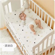 兒童床單床墊套罩【120*60cm】【（波迪白）升級豆豆絨】