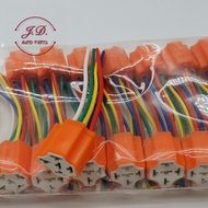 Bosch เเท้ รีเลย์ บอช Relay 5 ขา 12V/24V  พร้อมปลั๊กเสียบ+สายไฟ สำหรับรถยนต์ทุกรุ่น