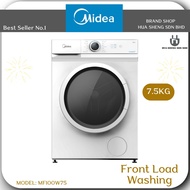 Midea Front Load Washing Machine Washer (7kg) MF100W75 7.5kg
