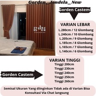 CUSTOM CURTAINS Full SapronPOLOSs Width 12 Waves 10 Waves 9 waves 8 waves 7 waves 6 waves Full heigh