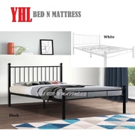 YHL Liilis Queen Size Metal Bedframe / Metal Bed (Mattress Not Included)