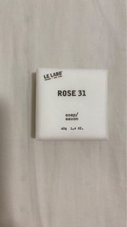 Le Labo rose 31 soap perfume bath shower rose31