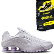 Sneakers Wanita NIKE W SHOX R4 Silver Purple HF5076-100 ORIGINAL 100%