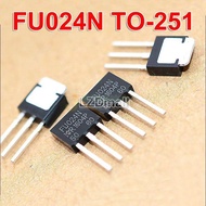 10pcs FU024N IRFU024N TO-251 17A/55V N-Channel MOSFET Transistor New Original