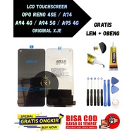 LCD OPPO RENO 4SE / A74 / A94 4G / A94 5G / A95 4G ORIGINAL XJE FREE GLUE + SCREWDRIVER
