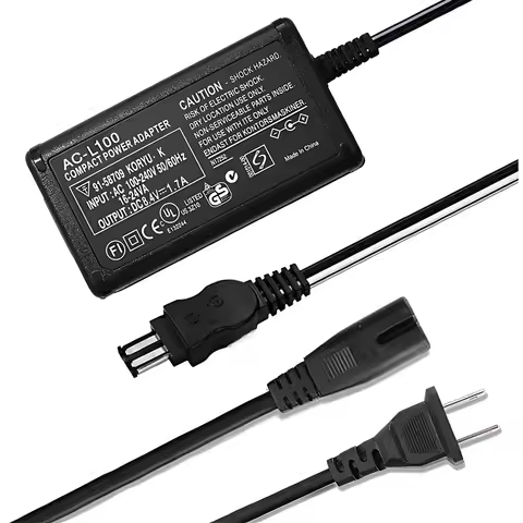 AC-L100 L15 L10 AC adapter charger For Sony CCD-TR TRV DCR-DVD PC TR TRV Mavica FD / Cybershot DSC-F
