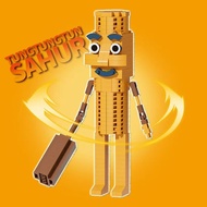 Mainan Pendidikan untuk Kanak-kanak - Bata Binaan Tung Tung Sahur - Siri Bata Bongkah Tralalelo, Mai