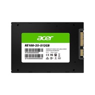 acer 宏碁  RE100 512GB SATA 5年保固態硬碟