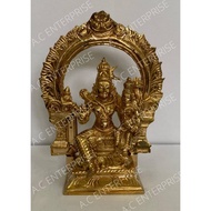 SWARNA AKARSHANA BHAIRAVAR PANJALOGAM STATUE (6inch)