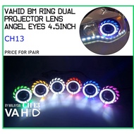 CH13 H1 H4 H7 UNIVERSAL BM RING DUAL PROJECTOR LENS 4.5INCH UNIVERSAL CAR PROJECTOR UNIVERSAL HEADLA
