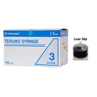 Terumo Syringe Luer Slip Tip 3ml 5ml 10ml, Syringe Only