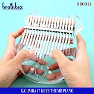 Crystal Kalimba 17 Keys Thumb Piano Acrylic Finger Piano