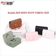 Kodak Camera Leather PU Storage bag  Anti-Scratch Protective Cover For Kodak H35 H35N F8  Anti-Scrat