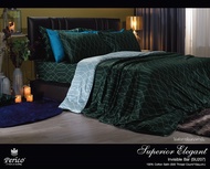 Perico ชุดเซ็ทผ้าปูที่นอน ขนาด 5 ฟุต 3 ชิ้น (ไม่รวมผ้านวม) รุ่น Superior Elegant ผ้า Cotton100%