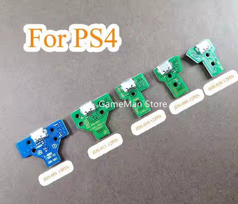 100pcs Power Charging Charger Socket Port Circuit Board PCB JDS JDM 001 011 030 040 For Playstation 