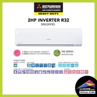 Mitsubishi Heavy Industries 2.0hp 5 Stars Inverter Aircond R32 | SRK24YXS-W4