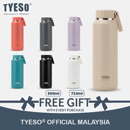 TYESO Vacuum Insulated Tumbler Bottle With Handle (500ml/710ml) TS-8755C/8756C