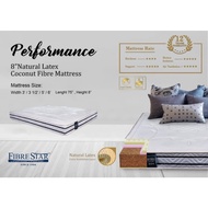 Performance Fibre Star Anti-Static Natural Coconut Fibre+Natural Latex Top Mattress 双人椰丝乳胶床褥床垫 kelap