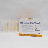 BD PrecisionGlide Needle 25G 1 5's