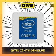 Intel Sticker i5 4th Generation For Laptop/Desktop