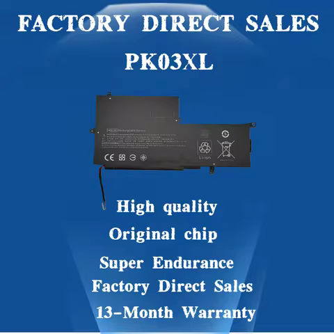 New PK03XL Laptop Battery for HP Spectre Pro X360 13 G1 Series M2Q55PA M4Z17PA HSTNN-DB6S 6789116-00