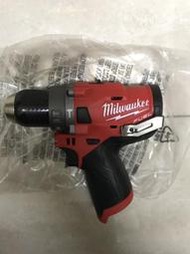 全新外匯機 milwaukee 2504-20 電鑽 米沃奇  12V 空機價