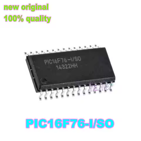 1pcs 100% Brand new original PIC16F76-I/SO SOP28 chipset