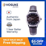 SEIKO PRESAGE SSA783J SSA783J1 Automatic JMADE Open Heart Dress mech watch Silver Brown Leather Wrist Watch For Woman from YOSUKI JAPAN / SSA783J (  SSA783J  S SSA7 SSA78   )