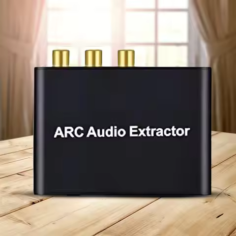 HDMI-Compatible ARC Audio Extractor ARC To SPDIF Coaxial L/R Stereo 3.5mm Jack Audio Converter for H