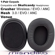 Earpads Replacement for Skullcandy Hesh 3, Venue, Crusher Wireless/ EVO/ ANC Headphones