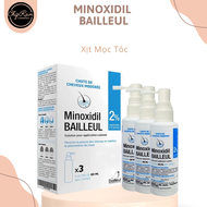 Xịt Mọc Tóc 2% 5% Minoxidil Bailleul Giúp Mọc Tóc Ngăn Rụng Tóc 60ml Pháp.