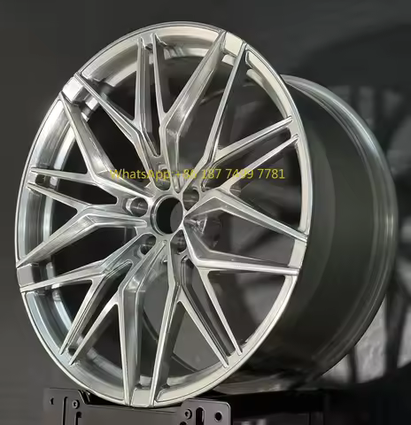 Concave Wheels Rim Y Spoke 18 19 20 21 22 Inch 5x112 5x114.3 5x120 5x130 for . .... Brushed Forged W