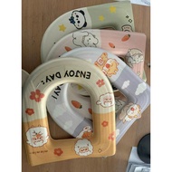 3D waterproof toilet liner, kute bear