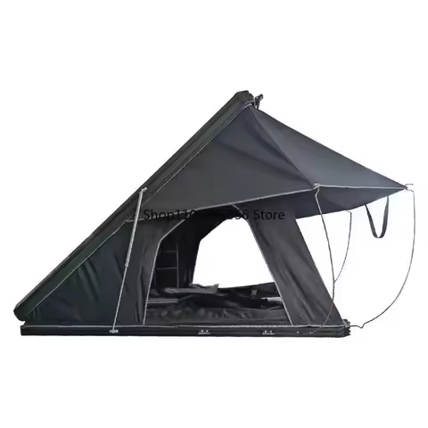 for Roof tent outdoor 1-2 person aluminum hard shell custom camping 4x4 off-road vehicle hard shell 