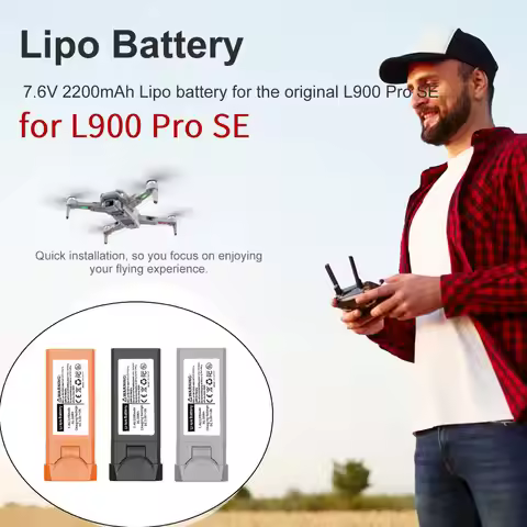 L900 PRO SE/ L900 SE Max Drone Battery For L900 PRO Se Drone Lipo Battery Aircraft Model Accessories