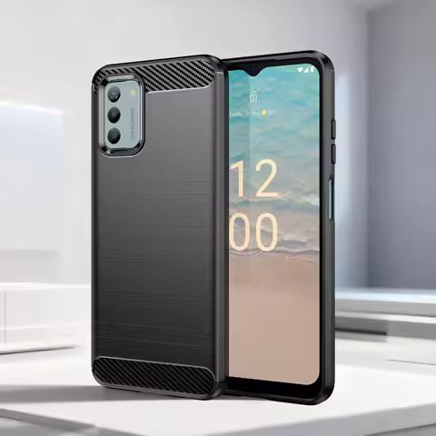 For Nokia G22 G42 G310 G20 G10 G21 G11 C22 C32 C12 Pro C31 C21 Plus Phone Case Soft Carbon Fiber Cas