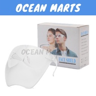OCEAN Face Shield Full Face Shield Face Shield Adult Face Shield Anti Fog Protective Face Shield Topeng Muka 面罩 面罩防护罩