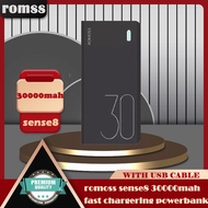 COD Original ROMOSS 30000mAh Sense 8 POWER BANK 30000 mah sense8 powerbank