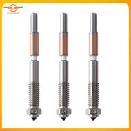 [CloudsMiles.th] Bimetal Nozzle 0.2/0.4/0.6mm,Nozzle Replacement for QIDI Q2 Q2c 3D Printer, for PLA