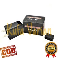 Flasher Sein BUNYI / Sen LED / Lampu Kedip / Flasher Relay Motor / Flasher Sein Bunyi Motor Bunyi Kedap Kedip motor universal honda yamaha suzuki kawasaki vario mio beat nmax xmax lexi aerox adv burgan click ninja vixion xabre supra kharisma - KUFA VARIAN