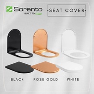 Sorento Toilet Bowl Soft Close Seat Cover PP Material Stainless Steel Bracket Toilet Bowl/Penutup Du