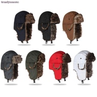 TRENDYZONEUA Russian Ushanka Outdoors Earflap Fur Ski Hat