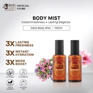 HerbCare Body Mist Perfume Body Spray Pewangi Badan Perfume Spray Body Mist Pewangi Spray Badan Body
