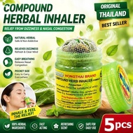Hong Thai Herbal Inhaler Mint Sniff Anti Vertigo Headache Relaxing