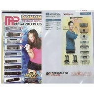 Megapro PLUS songbook w/ songlist(mp100)