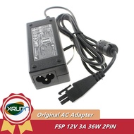 12V 3A 36W 2PIN Genuine AC Adapter FSP FSP036-RAB RBBN2 Charger for Fortigate Fortinet Firewall FG-6